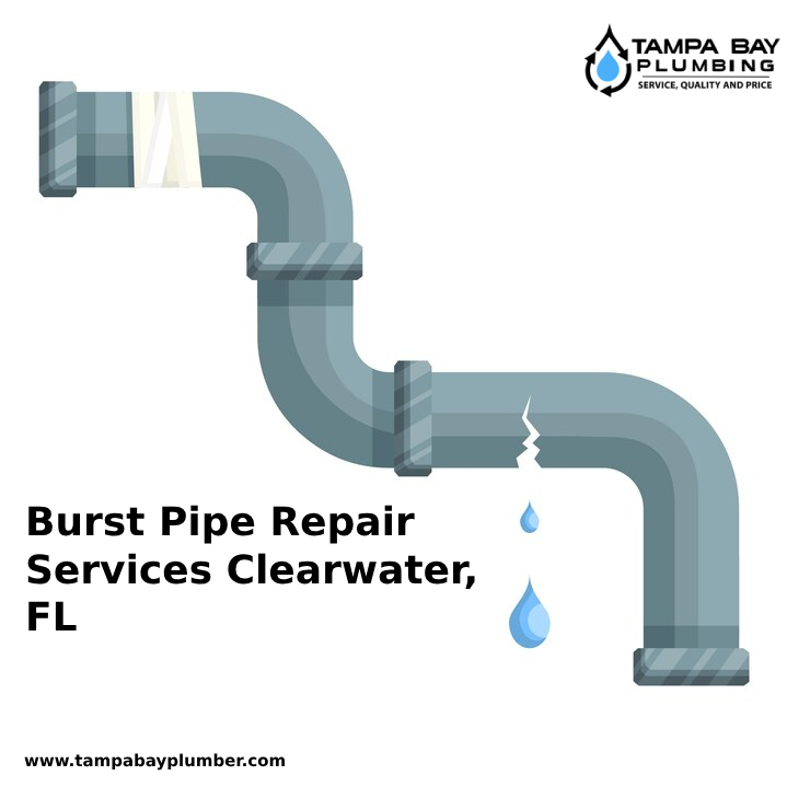 Burst Pipe Repair Services in Clearwater FL | Tampa Bay Plumbing